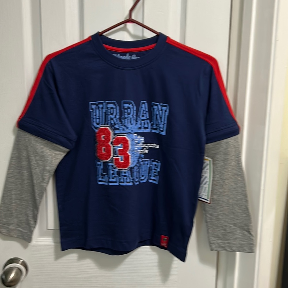 Boys - Nevada Jeans - Long Sleeve Tee Shirt, 100% Cotton, SZ Small NWT